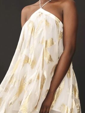 slim fit dress slacks Farm Rio X Anthropologie Maxi Dress – MODE Consignment